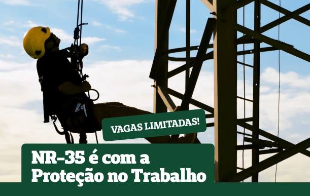 Curso NR 35 é com a Proteção no Trabalho